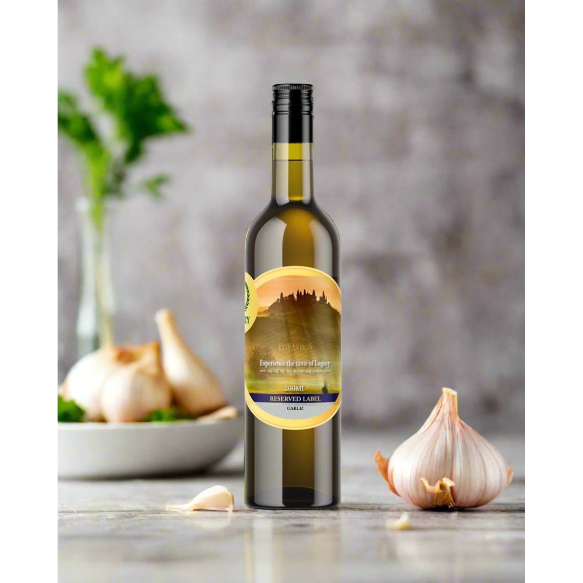 Garlic Extra Virgin Olive Oil 200ml